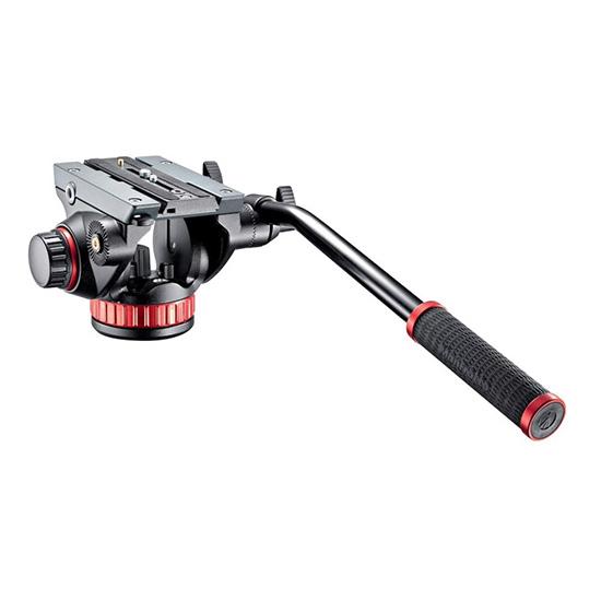 Manfrotto プロフルードビデオ雲台 フラットベース MVH502AH