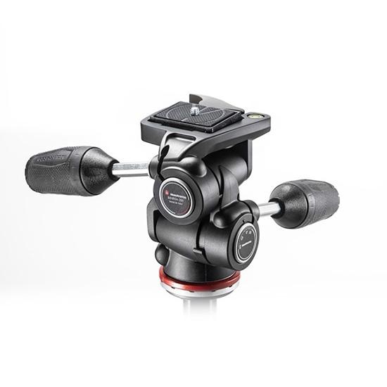 Manfrotto 804ベーシック3ウェイ雲台クイックリリースプレート付き MH804-3W