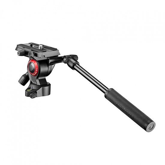 Manfrotto 小型フルードビデオ雲台 40mm フラットベース MVH400AH