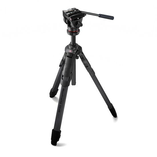 マンフロット（manfrotto）ONE カーボン三脚 500X フルード雲台キット MKONEC-...