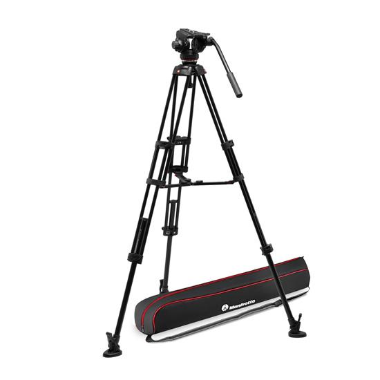 マンフロット（manfrotto）502Xビデオ雲台+アルミツイン三脚MS MVK502XTWINM...