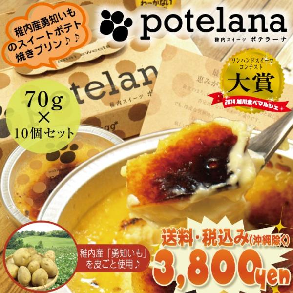 送料無料 お徳用 プリン カタラーナ 〜濃厚焼プリンアイス〜 ポテラーナワッカナイ＆濃厚プレミアムブ...