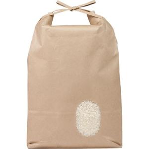 アサヒパック ひも付きクラフト米袋 窓付 無地 1kg用 （200枚）幅120×長さ250mm