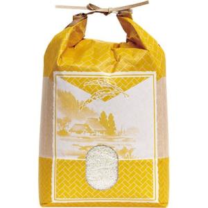 アサヒパック ひも付きクラフト米袋 窓付 あじろ 5kg用 （200枚）幅200×長さ460mm