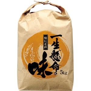 アサヒパック ひも付きクラフト米袋 窓なし 一生懸命の味 10kg用 （100枚）幅340×長さ52...