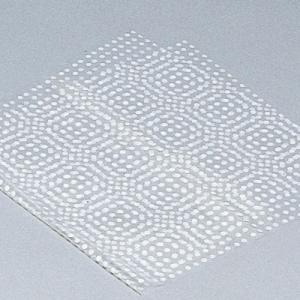 福助工業 風呂敷ロール巻 No.70 水玉透明 （50本）厚み0.025×巾700×長さ700mm