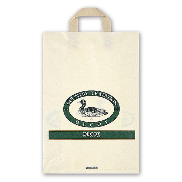 福助工業 カルチャーバッグ規格品（Hタイプ） ニューデコイ 中 （500枚）厚み0.06mm/仕上巾...