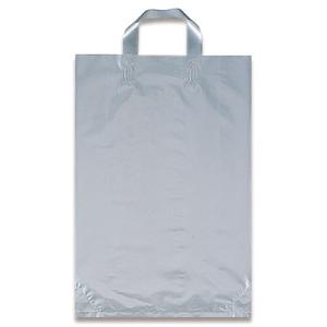 福助工業 カルチャーバッグ規格品（Lタイプ） シルバー 中 （500枚）厚み0.07mm/仕上巾32...