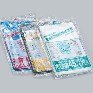 福助工業 業務用ポリ袋（45L） HD12-45 青 （1,000枚）厚み0.012×巾650×長さ...