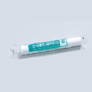 福助工業 ロール巻ポリ袋（45L） HDロール12-45 半透明 （50本）厚み0.012×巾650...