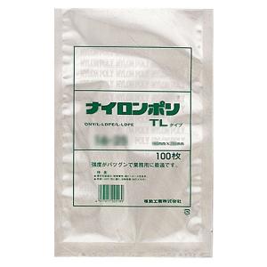 福助工業 ナイロンポリ TLタイプ規格袋 22-50  （200枚）巾220×長さ500mm