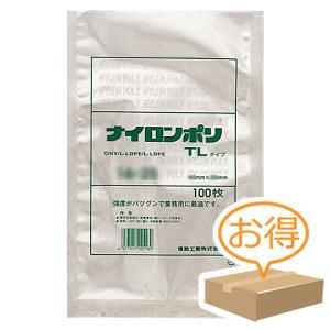 福助工業 ナイロンポリ TLタイプ規格袋 24-28  （1200枚）巾240×長さ280mm｜tpup