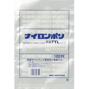 福助工業 ナイロンポリ バリアTLタイプ規格袋 24-35 （200枚）巾240×長さ350mm