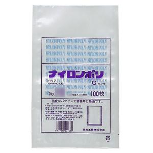 福助工業 ナイロンポリ Gタイプ規格袋 No.10B4 （200枚）巾170×長さ230mm