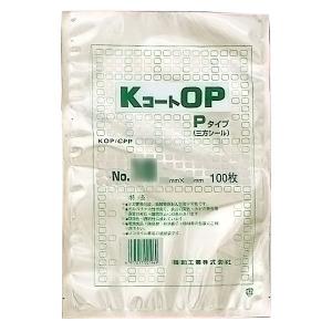 福助工業 KコートOP Pタイプ規格袋 No.5B6 （200枚）巾140×長さ220mm