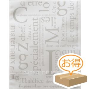 福助工業 カマス袋 GTタイプ No.3洋柄ホワイト （4000枚）巾130×長さ160mm