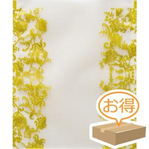 福助工業 カマス袋 GMタイプ No.3花柄金 （4000枚）巾130×長さ160mm