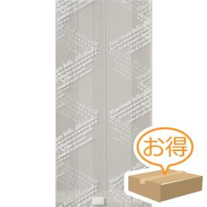 福助工業 合掌ガゼット袋 GTタイプ No.22パリ白 （5000枚）巾70×奥行30×長さ150m...