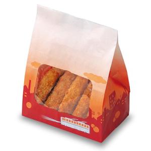 福助工業 ルックバッグ No.4S ノスタルジア （2000枚）巾130×長さ165×マチ80mm