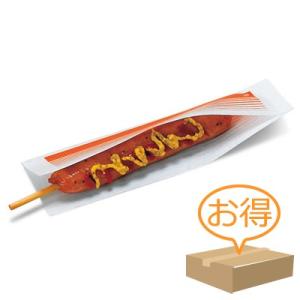 福助工業 オープンパック F-22 オレンジストライプ （5000枚）巾220×長さ72mm