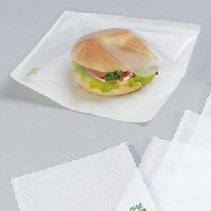 福助工業 カトラバーガー袋 No.19 無地 （200枚）巾190×長さ190mm