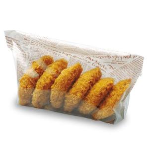 福助工業 そこ見えるパック No.24-16 アーティクル （3000枚）巾240×長さ160×底マ...