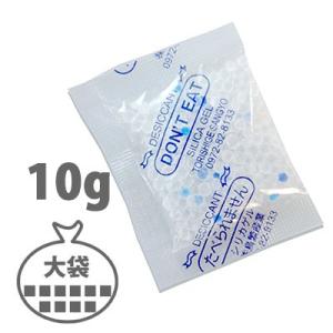 鳥繁産業 乾燥剤 シリカゲル SP-10g（1ケース1000個大袋）75×60mm