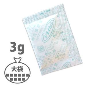 鳥繁産業 石灰乾燥剤 ドライカル 3g（1ケース3000個大袋）40×60mm