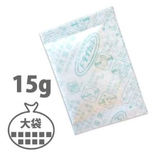 鳥繁産業 石灰乾燥剤 ドライカル 15g（1ケース1000個大袋）70×80mm