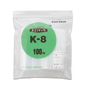 セイニチ ユニパック  0.08タイプ K-8（1ケース700枚）巾280×チャック下400×厚み0...