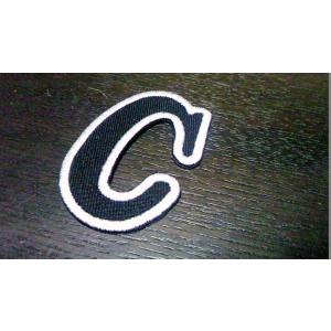 プロ野球応援グッズ（阪神用）/キャプテンロゴマーク/カラージャージピンク用ブラック×ホワイト