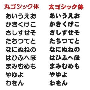 オーダー/おなまえ刺繍ワッペンシンプル高さ15...の詳細画像2