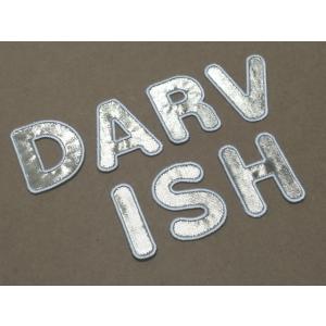 プロ野球応援グッズオーダー（共通）/標準サイズ7・8字/縁取り刺繍ワッペンローマ字・英字・アルファベ...