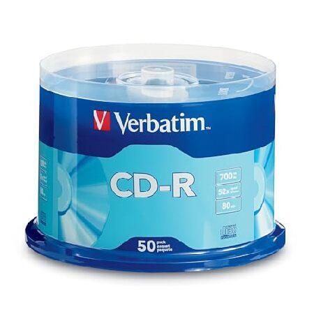 【平行輸入品】Verbatim CD-R 94691 シルバー