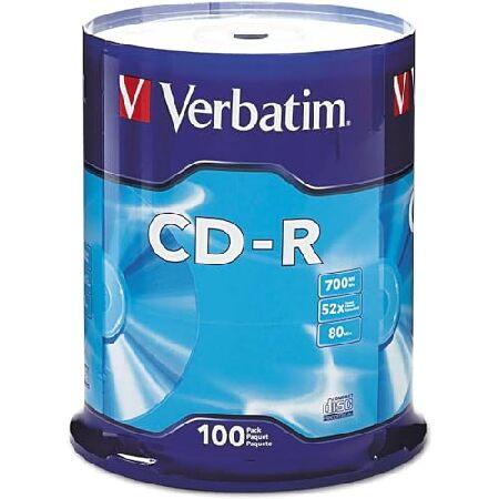 【平行輸入品】Verbatim CD-R 94554 シルバー