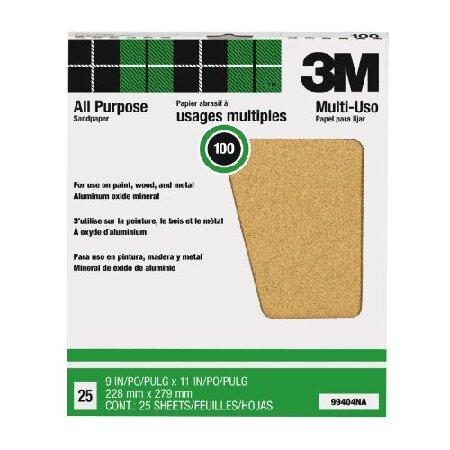 【平行輸入品】3M Pro-Oak Aluminum Oxide Sandpaper for Pai...