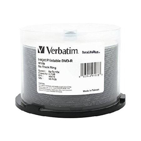 【平行輸入品】Verbatim CD-R 95078 ホワイト