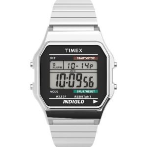 【平行輸入品】TIMEX(タイメックス)メンズ 腕時計 クラシックデジタル シルバー T78587 並行輸入品