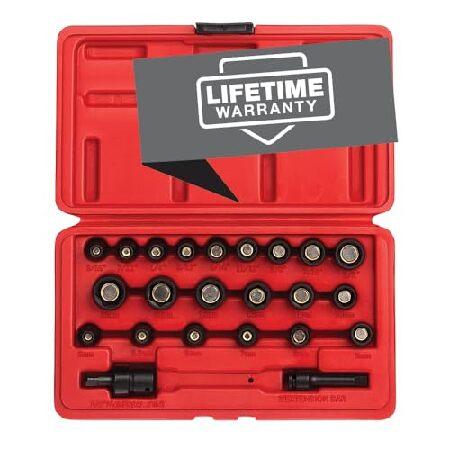 【平行輸入品】SUNEX TOOLS 1818 1/4インチ ドライブ 磁気 フラクショナル メトリ...