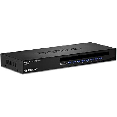 【平行輸入品】TRENDnet 8ポートラックマウント KVM スイッチ TK-803R