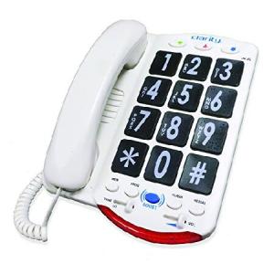 【平行輸入品】CLARITY 固定電話 CLARITY-JV-35 携帯電話本体 ホワイト