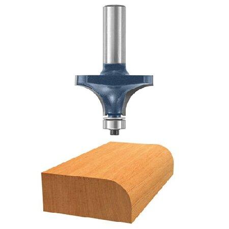 【平行輸入品】Bosch 85433M Router Bit,1R Carbide Tip Roun...