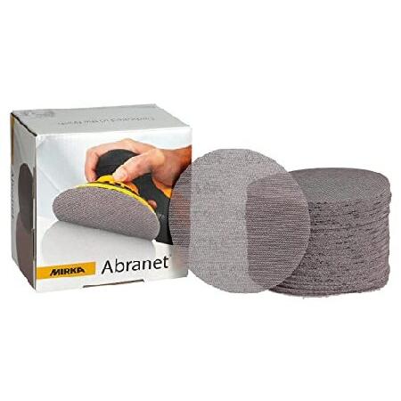 【平行輸入品】Mirka 9A-232-120 5インチ 120グリット メッシュ 研磨 ほこりのな...