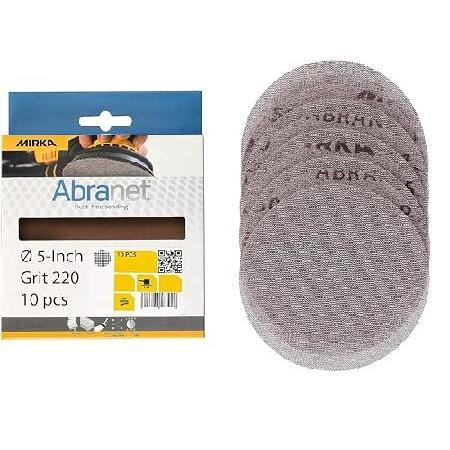 【平行輸入品】Mirka Abranet 5 inch Hook ＆ Loop Sanding Di...