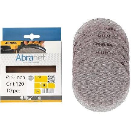 【平行輸入品】Mirka 9A-232-120RP 10 pieces. 5-Inch P120 G...