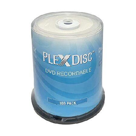 PlexDisc DVD+R 4.7GB 16X White Inkjet Printable Hu...