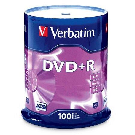 Verbatim DVD+R Blank Discs AZO Dye 4.7GB 16X Recor...
