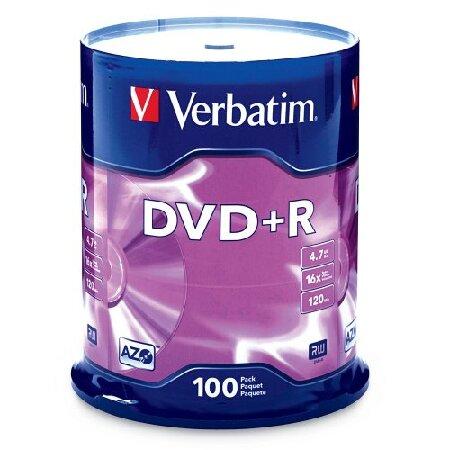 【平行輸入品】Verbatim DVD+R 97459