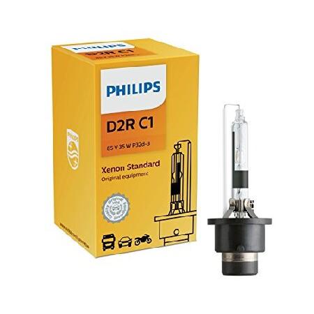 【平行輸入品】Philips D2R 標準 純正 キセノンHIDヘッドライト電球 1パック