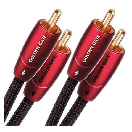 【平行輸入品】AudioQuest RCAケーブル GOLDG01.5R レッド